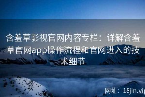 含羞草影视官网内容专栏：详解含羞草官网app操作流程和官网进入的技术细节