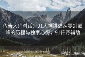 传奇大师对话：91大神讲述从零到巅峰的历程与独家心得，91传奇辅助