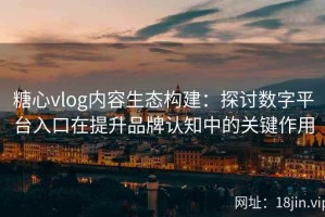 糖心vlog内容生态构建：探讨数字平台入口在提升品牌认知中的关键作用
